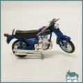 Vintage Detailed Die Cast Metal Motorcycle Scale 1:43