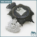 Two Original English East Suffolk Police Badges!!!