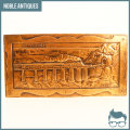 RARE!!! Handcrafted Embossed Railroad Plaque Entitled "Outeniqua" By BW Quest!!!