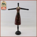 Original Hand Crafted Wood Pattern Doll Jewelry Stand!!!
