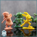 RARE!!! Vintage 1950's Hard Plastic Animal Sports Figurines Made in Hong Kong!!!