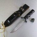 Original Japanese Survival Knife and Leather Sheath!!!