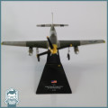 1944 USA P-51B Mustang Scale 1:72 Die Cast Metal Fighter Plane!!!
