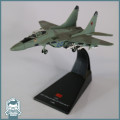 1991 Mikoyan MiG29 Fulcrum C Scale 1:100 Die Cast Metal Fighter Plane!!!