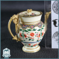 Highly Detailed Hand Painted Ornamental Oriental Tea Pot!!!