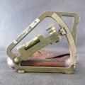 RARE!!! WWII 1943 MILITARY GUNNERS QUADRANT With Leather Carry Case!!!