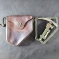 RARE!!! WWII 1943 MILITARY GUNNERS QUADRANT With Leather Carry Case!!!