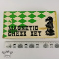 Vintage Boxed Magnetic Wood Boxed Chess Set!!!
