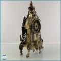 Magnificent!!! LARGE Ornate Cast Metal Antique Clock Housing!!!
