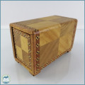 Handcrafted Wood and Veneer Inlay Secret Compartment Trinket Box!!!