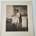 1908 Photogravure Print - Johannes Vermeer - Het Lezende Vrouwtje!!!
