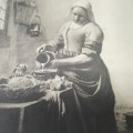 1908 Photogravure Print - Johannes Vermeer - Het Melkmeisje!!!