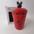 Original Boxed Disney Glazed Porcelain Cookie Jar!!!