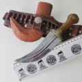 Original Middle Eastern Dagger, Leather Sheath and Belt!!!