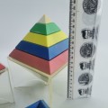 Vintage Hard Plastic Pyramid and Stand Brain Puzzles!!
