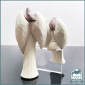 Two Ornamental Angel Figurines - Bid For Both !!!