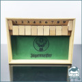 Original Jägermeister Shut The Box Game and Rules!!!