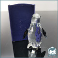 Clear Crystal Penguin Paperweight!!!