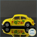 Die Cast Metal VW Beetle Friction Toy Scale 1:32!!