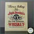 Licensed Jack Daniel`s Whiskey Tin Metal Sign Made in USA by Desperate Enterprises!!! 40cm Tall