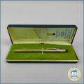 Vintage Boxed 12K Rolled Gold Cross Ball Point Pen!!!