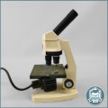 Original Vintage Cast Metal Microscope!!! Not Tested
