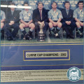 Framed Limited Edition Blue Bulls CURRIE CUP CHAMPIONS - 2002!!! 750mm x 550mm