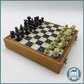 Complete StonKraft Stone Chess Game and Boxed Board Set!!!!