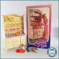 Original Boxed Vintage 1980`s Hasbro Sindy Doll House Furniture - Dining Dresser!!!