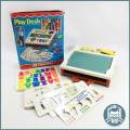 RARE!!! Vintage 1981 Original Box Fisher Price School Days Play Desk!!!