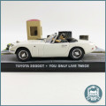 James Bond YOU ONLY LIVE TWICE TOYOTA 2000GT Highly Detailed Die Cast Model Scale 1:43 !!!