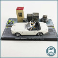 James Bond YOU ONLY LIVE TWICE TOYOTA 2000GT Highly Detailed Die Cast Model Scale 1:43 !!!