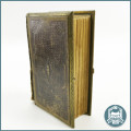 Antique 1875 GEZANGEN PSALMEN Dutch Leather-bound Book!!!