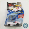 2007 Carded Hot Wheels Speed Racer Mach 5 with Jump Jacks!!!