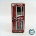 New Old Stock VINTAGE SHEAFFER CALLIGRAPHY SET WITH RED PEN !!!
