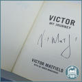 Autographed!!! Victor: My Journey Book by De Jongh Borchardt and Victor Matfield!!!