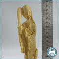 Vintage Cast Resin Oriental Statue!!!