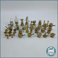 Vintage Very large collection of Brass Miniatures!!!