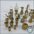 Vintage Very large collection of Brass Miniatures!!!