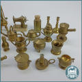 Vintage Very large collection of Brass Miniatures!!!