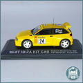 Cased Highly Detailed Die Cast SEAT IBIZA Rallye de Monte Carlo 1999 1/43!!!
