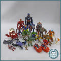 Large Articulated Action and Superhero Figurine Collection - Bid For All!!!