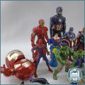 Large Articulated Action and Superhero Figurine Collection - Bid For All!!!