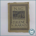 SUPER RARE!!! 1937 Eugene Marais  Nag!!!