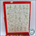 Vintage Boxed Pictorial Rubber Stamps set!!!