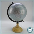 Gray World Globe with Wood Base!!!