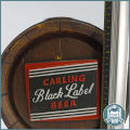 Carling Black Label Barrel End Sign!!!