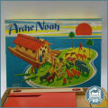 Original 1950`s Boxed West German Dusyma Wooden Play Set Noah`s Arc!!!