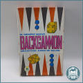 Large Vintage Boxed Complete BACKGAMMON Set!!!