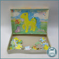 Complete Boxed Vintage 1985 MB My Little Pony Puzzle!!!